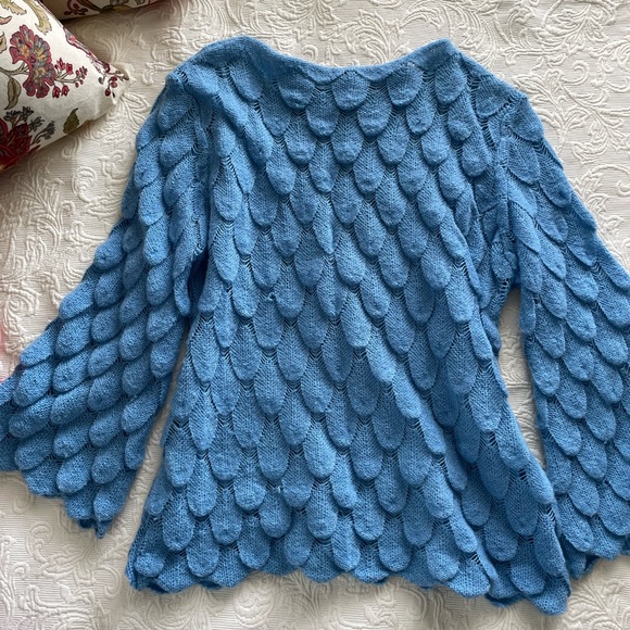 Blue Free People sweater - Picture 4 of 4